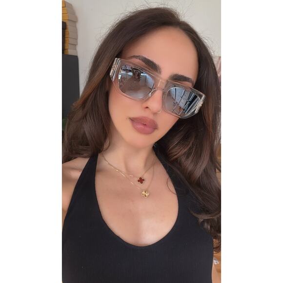 NEW Saint Laurent SL740 Clear Mirror Sunglasses - Picture 8 of 8